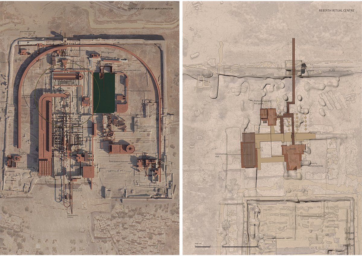 City of Rebirth and Resurrection — A Speculative Architecture Thesis on Karnak Temple