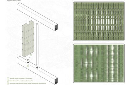 In/Formal Imaginaries: Textiling Futures of Repair - An Architecture of Collaborative Repair for Nairobi's Dandora | Masters Design Project on Regenerative Architecture