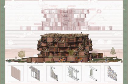 In/Formal Imaginaries: Textiling Futures of Repair - An Architecture of Collaborative Repair for Nairobi's Dandora | Masters Design Project on Regenerative Architecture