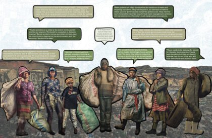 In/Formal Imaginaries: Textiling Futures of Repair - An Architecture of Collaborative Repair for Nairobi's Dandora | Masters Design Project on Regenerative Architecture