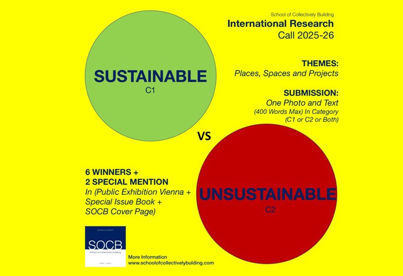 Sustainable vs UnSustainable International Research Call 2025 – 26 | Photography Competition