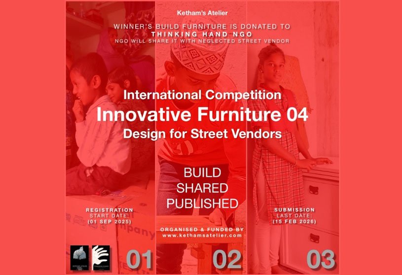 Open International Competition to Design Innovative Furniture for Street Vendors 2025-26 | Design Competition
