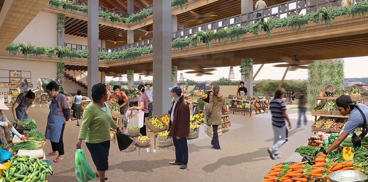 Nuswa Bhuvana: Biophilic Design for Regenerative Public Housing in Marunda | Architecture Thesis