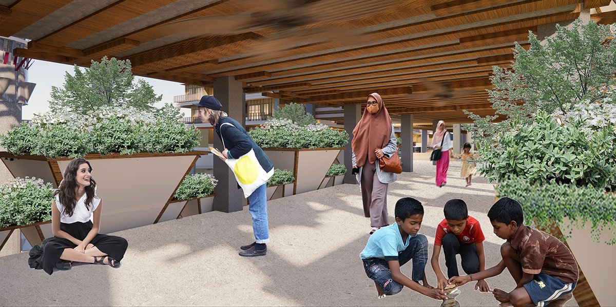 Nuswa Bhuvana: Biophilic Design for Regenerative Public Housing in Marunda | Architecture Thesis