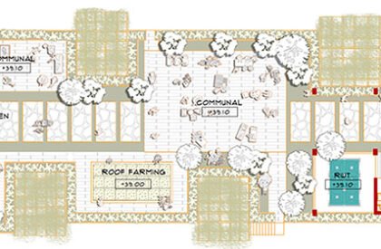 Nuswa Bhuvana: Biophilic Design for Regenerative Public Housing in Marunda | Architecture Thesis