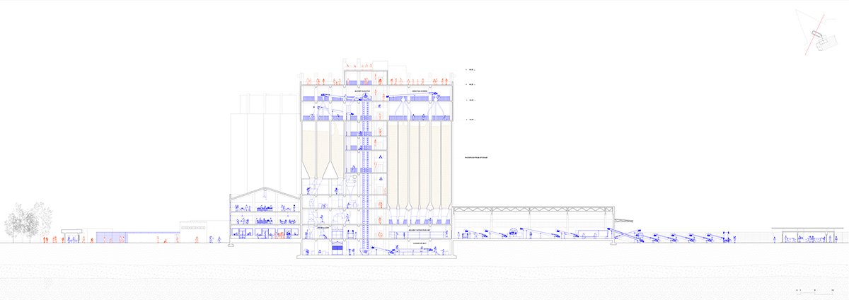The Lighthouse - From Waste to value: Regenerative Architecture for Ecological and Social Transformation in Barreiro | Architecture Thesis