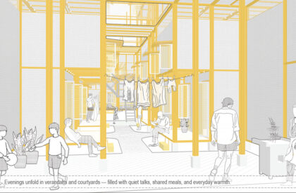 Aabhas - A Sense Of Home: Reimagining Home And Dignity For India’s Migrant Workers | Architecture Thesis On Housing