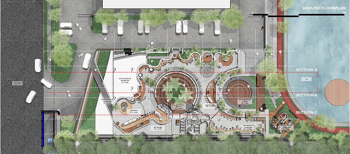 Shelters on Slope (SS) Garden | RAD+ar