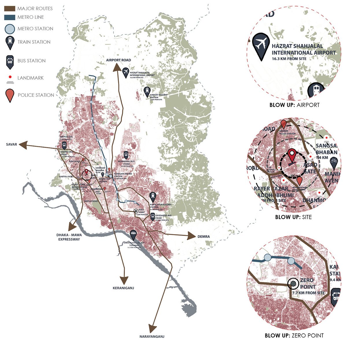 Rethinking The Urban Façade Of Mohammadpur Town Hall Bazaar: Connecting People, Place And Architecture | Bachelors Design Project