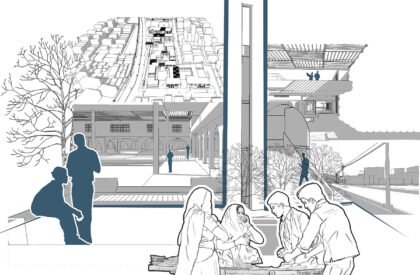 Rethinking The Urban Façade Of Mohammadpur Town Hall Bazaar: Connecting People, Place And Architecture | Bachelors Design Project