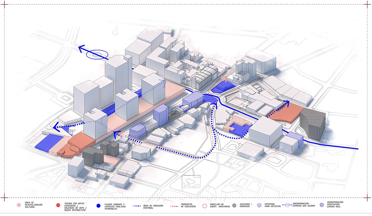 Cultural Architecture of Superposition: Reframing Heritage and Public Space in San Isidro | Bachelors Design Project