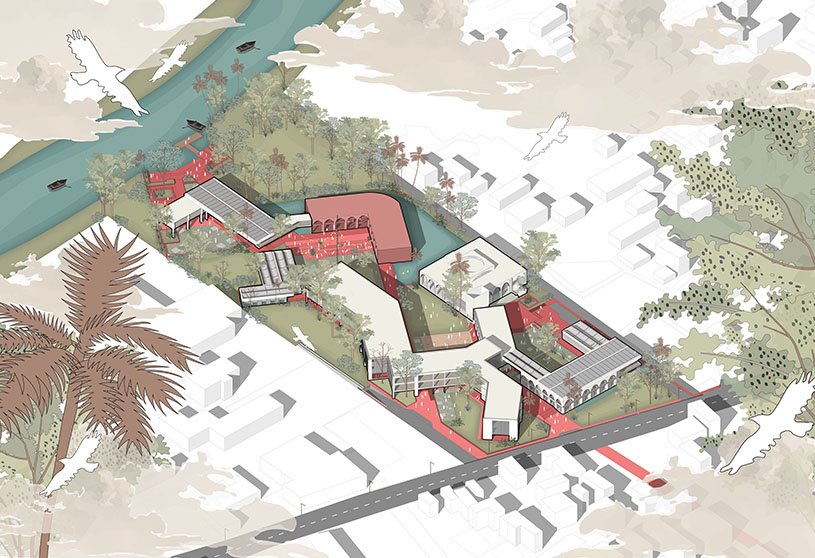 Ehyaa: The Cultural Reclamation Trail, Meherpur, Bangladesh | Bachelors Design Thesis on Cultural Architecture