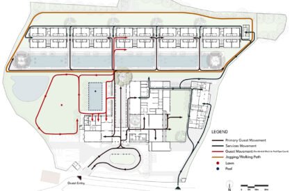 Hotel at Bodhgaya | SJK Architects