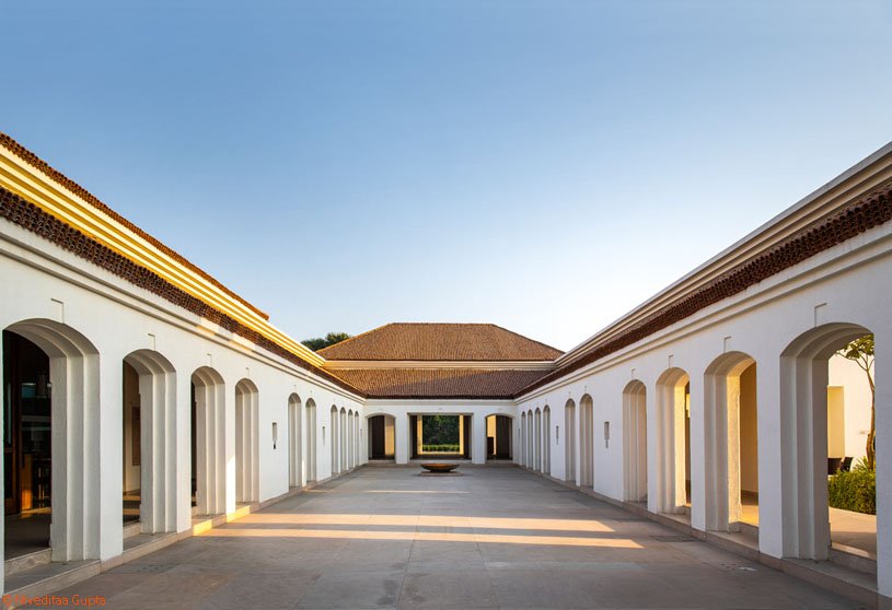 Hotel at Bodhgaya | SJK Architects