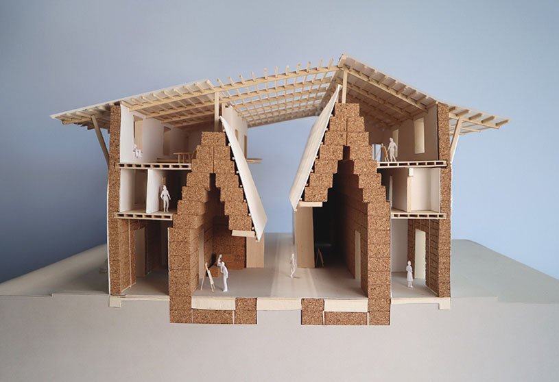 Economy of Straw Bale: Cultural Architecture of Low-Carbon Construction Through Straw Bale and Wood | Bachelors Design Thesis