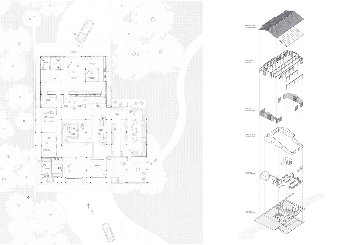 The Morven Outpost: Adaptive Reuse as Cultural Architecture within a Living Landscape | Bachelors Design Project