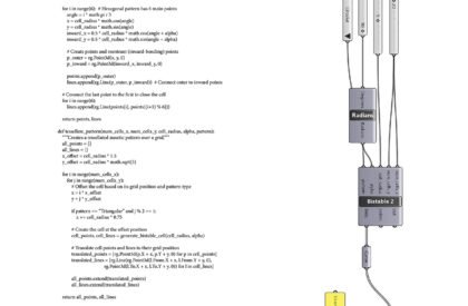 Flow: Artificial Intelligence as a Framework for Generating Functional Geometry | Bachelor’s Design Project on Computational Architecture