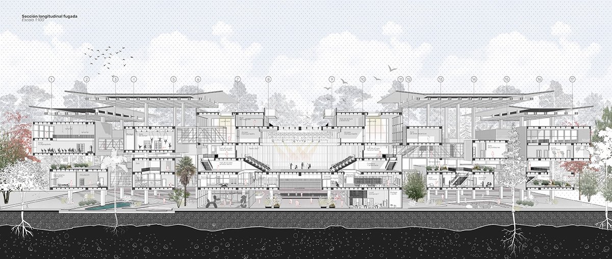 Habitats Culturales En Altura: Modular Cultural Architecture for Ecological and Social Regeneration | Bachelor’s Design Project