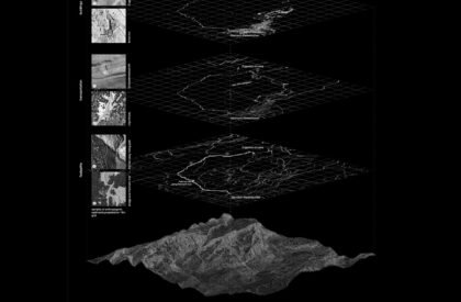 The Fragile Mountain: Regenerative Architecture Engaging Erosion and Material Flows in the Alpine Landscape | Master’s Design Thesis