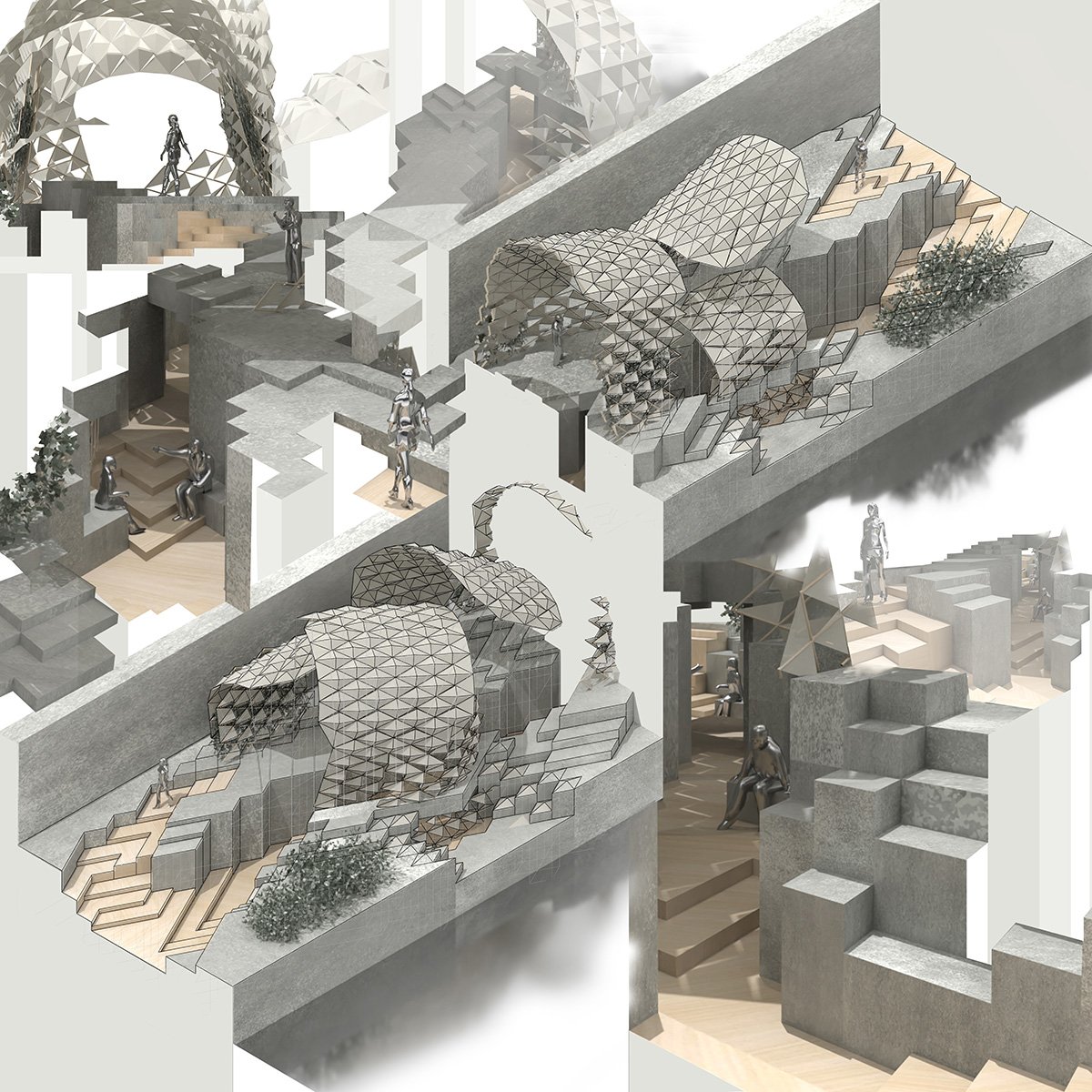 Shelled Audiokinesis: Sensory Architecture and Acoustic Urban Design at Newtown Creek | Bachelor’s Design Project