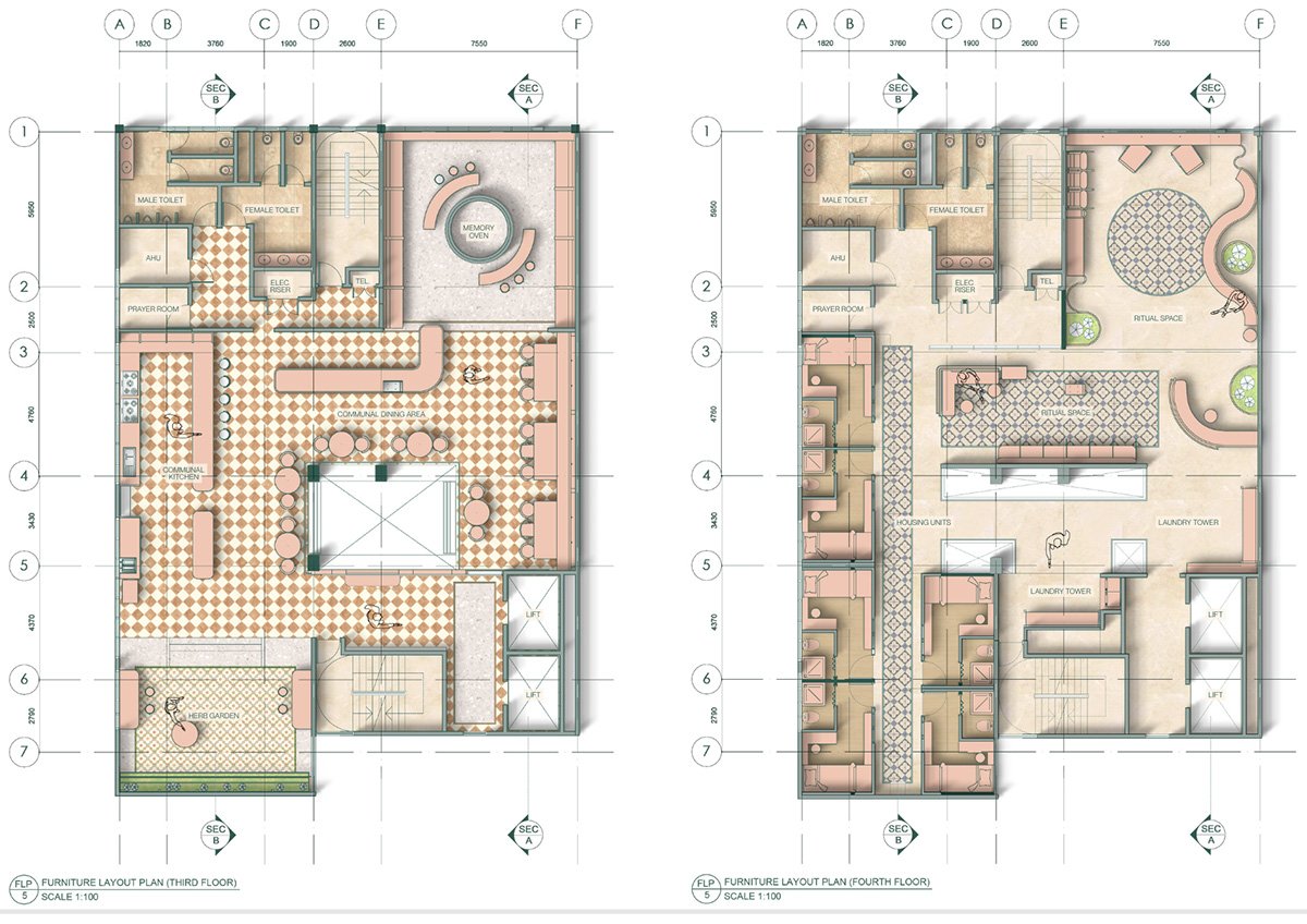 Stories from the Hearth: Intergenerational Co-Housing as Cultural and Social Infrastructure in Chinatown | Interior Architecture Thesis