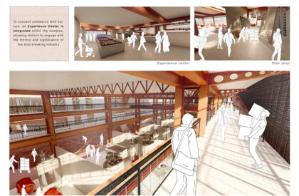 The Second Voyage : A Unified Marketplace For Bhatiary's Shipwreck Material Industry | Architecture Thesis