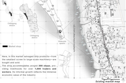 The Second Voyage : A Unified Marketplace For Bhatiary's Shipwreck Material Industry | Architecture Thesis