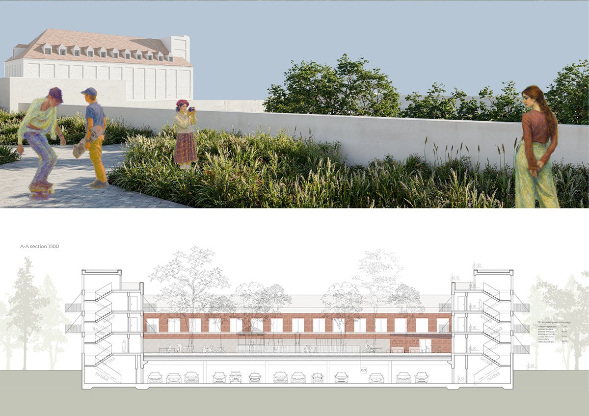 t.bs – tu. blisko swoich (here. close to your people): Affordable Social Housing in Poland That Reimagines Community Living | Bachelors Design Thesis