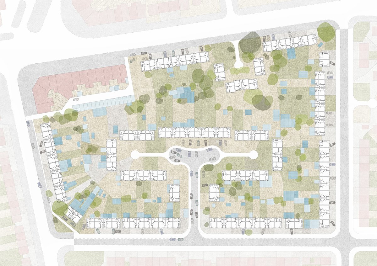 Dwelling Through Division: Reimagining the Party Wall as Social Infrastructure in Becontree, London | Masters Design Project