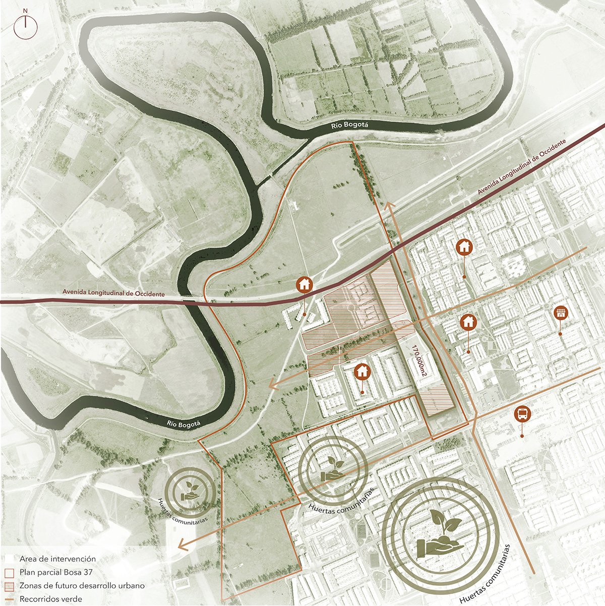 AGROHabitat: Reconnecting Housing, Agriculture, and Landscape at Bogotá’s Urban–Rural Edge | Bachelors Design Thesis