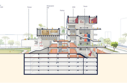 Connecting the Dots: Dhaka University “TSC” in a Changing Landscape | Architecture Thesis on Civic Campuses