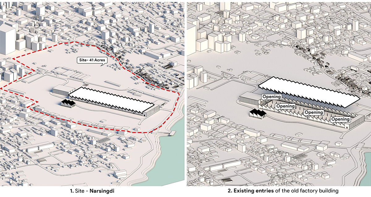 Beyond Rediscovery: Reclaiming Alijan Jute Mill as a Living Productive Landscape | Architecture Thesis On Post-Industrial Regeneration