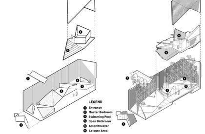 Folded Rooms Garden | RAD+ar