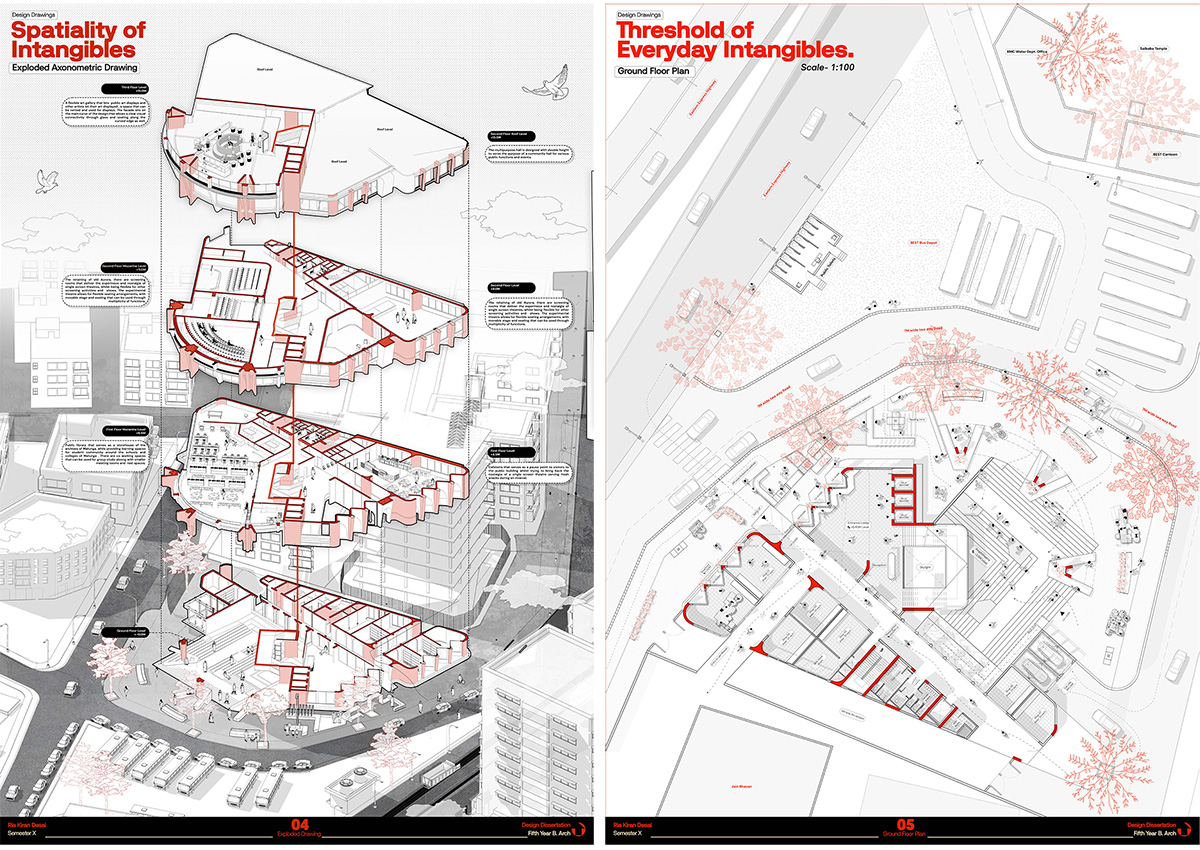 Monumentalism in an Urban Realm: Reviving Aurora Talkies as a Platform for Community and Cultural Exchange | Architecture Thesis