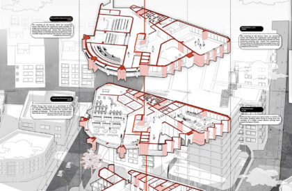 Monumentalism in an Urban Realm: Reviving Aurora Talkies as a Platform for Community and Cultural Exchange | Architecture Thesis