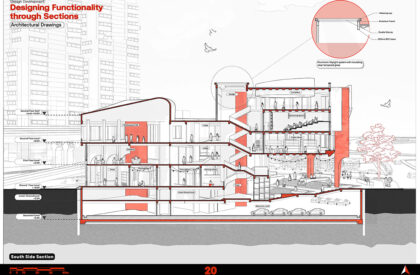 Monumentalism in an Urban Realm: Reviving Aurora Talkies as a Platform for Community and Cultural Exchange | Architecture Thesis