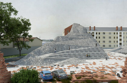 Granular Materials Embassy: Reframing Urban Decay and Material Agency in Moscow’s Transforming Fabric | Bachelors Design Thesis