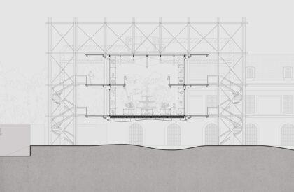 Just When Are You Going To Remove That Scaffolding?: Revisiting Open Structure as an Anti-Monument in Versailles | Masters Design Project