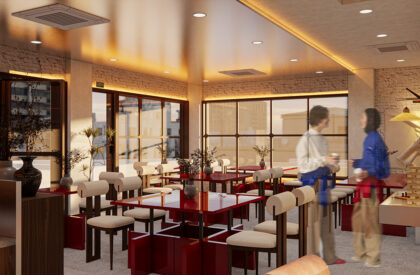 The Warm Continuum: Where Space, Food, & People Come Together (Casual Social Dining) | Bachelors Design Project on Hospitality Interior Design