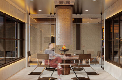 The Warm Continuum: Where Space, Food, & People Come Together (Casual Social Dining) | Bachelors Design Project on Hospitality Interior Design