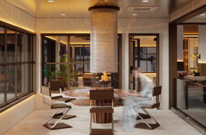 The Warm Continuum: Where Space, Food, & People Come Together (Casual Social Dining) | Bachelors Design Project on Hospitality Interior Design
