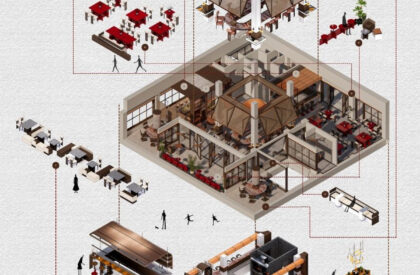 The Warm Continuum: Where Space, Food, & People Come Together (Casual Social Dining) | Bachelors Design Project on Hospitality Interior Design