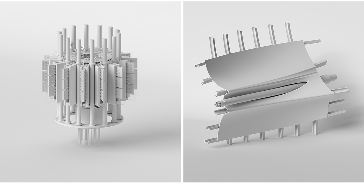 Living Data Center: Transforming Data Infrastructure into Energy-Positive Living Environments | Masters Design Project on Speculative Architecture