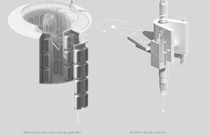 Living Data Center: Transforming Data Infrastructure into Energy-Positive Living Environments | Masters Design Project on Speculative Architecture