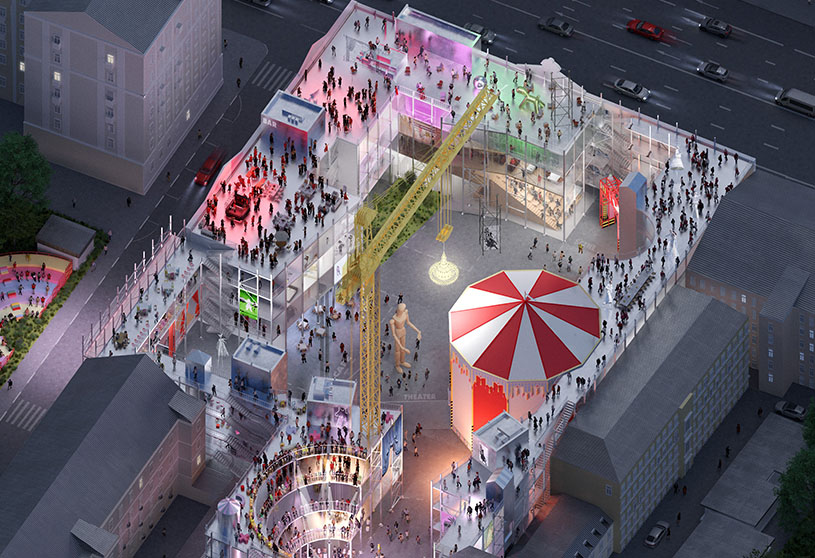 Backstage: Reimagining Theater as an Open Cultural Infrastructure in the Contemporary City | Bachelors Design Thesis