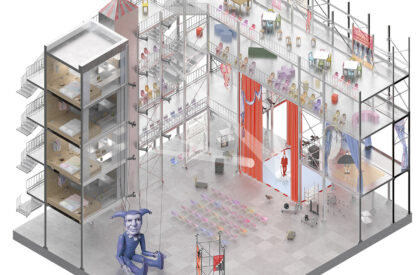 Backstage: Reimagining Theater as an Open Cultural Infrastructure in the Contemporary City | Bachelors Design Thesis