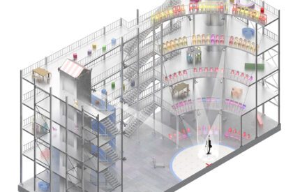 Backstage: Reimagining Theater as an Open Cultural Infrastructure in the Contemporary City | Bachelors Design Thesis