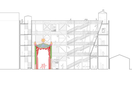 Backstage: Reimagining Theater as an Open Cultural Infrastructure in the Contemporary City | Bachelors Design Thesis
