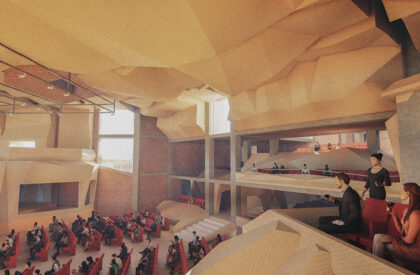 A Tale of the Twin Cities: The Silent Music of Space and Form | Bachelors Design Thesis on Cultural Architecture