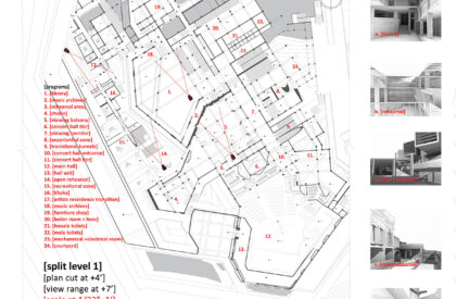 A Tale of the Twin Cities: The Silent Music of Space and Form | Bachelors Design Thesis on Cultural Architecture